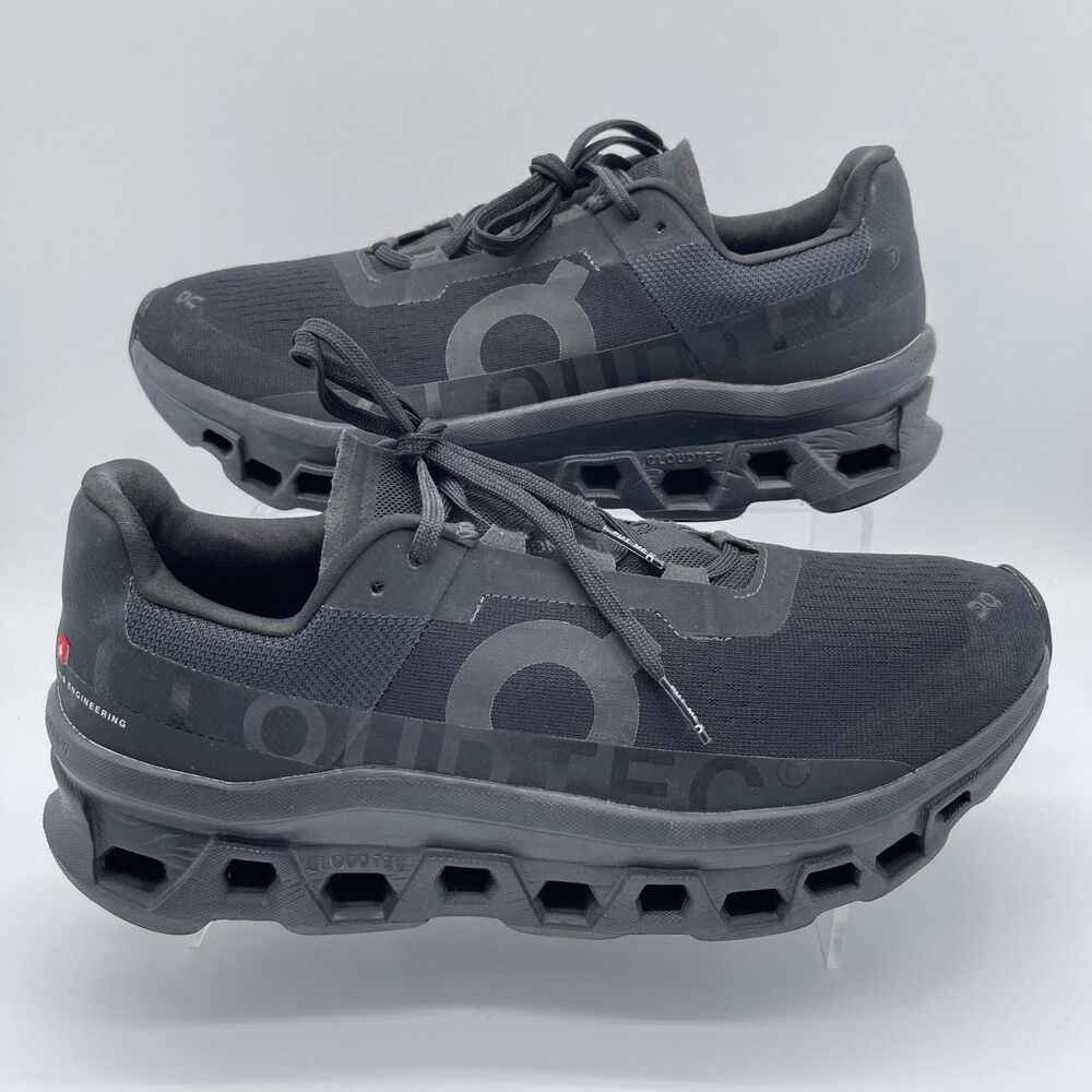 On Running | On Cloud | Cloudmonster Black Sneaker | 61.99025 | Men's 10.5